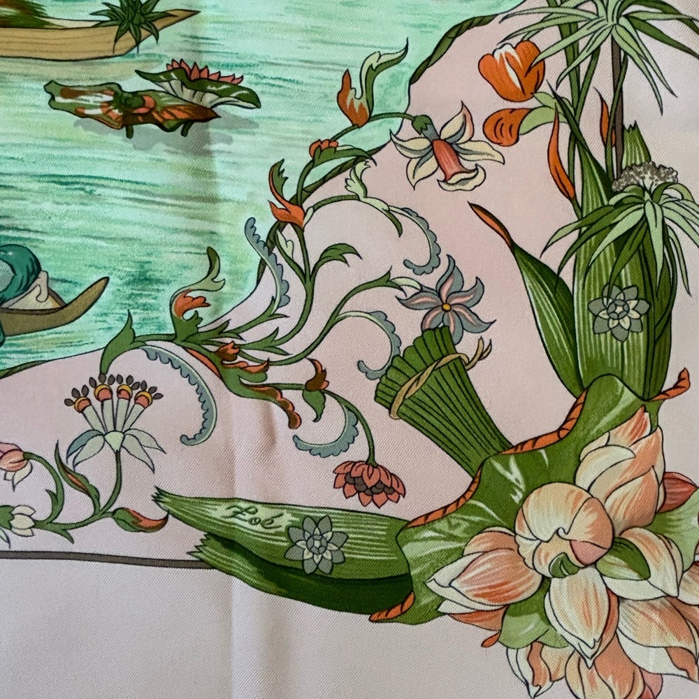 Rare Hermes
Sarasvati Silk Scarf - Picture 9 of 16